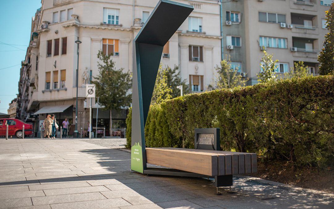 Smart Solar Benches: The Future of Sustainable Urban Seating