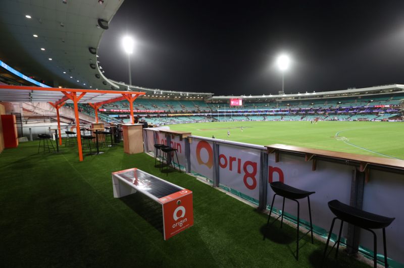 benches installed at the SCG