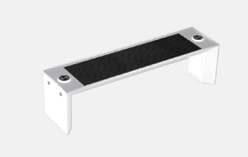 mini smart solar bench