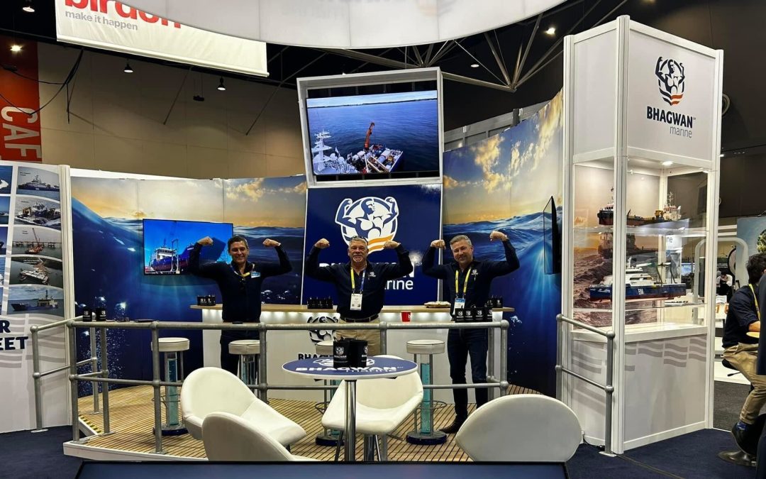 Bhagwan Marine’s EXA Exhibition Stand