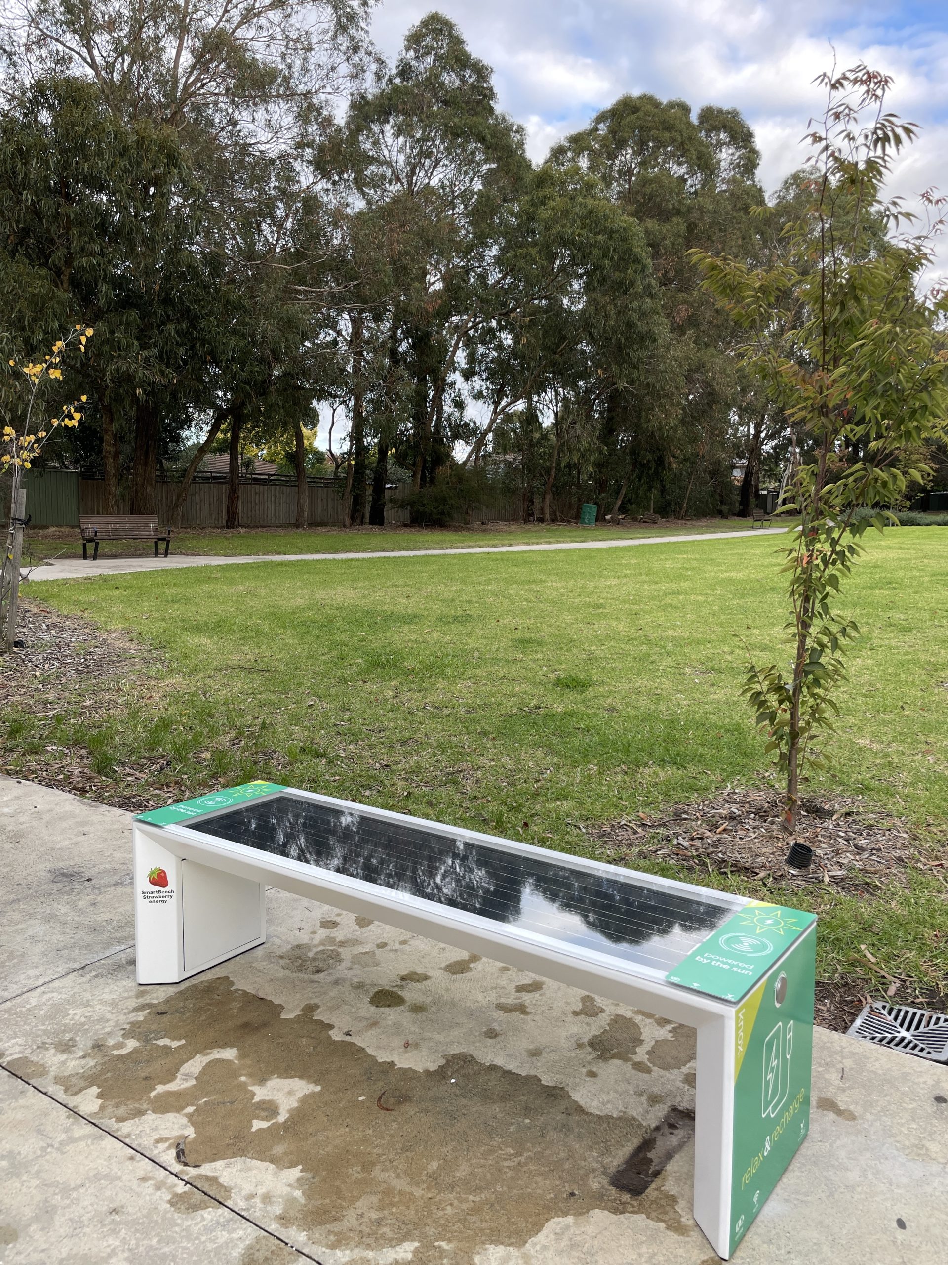 mini solar bench