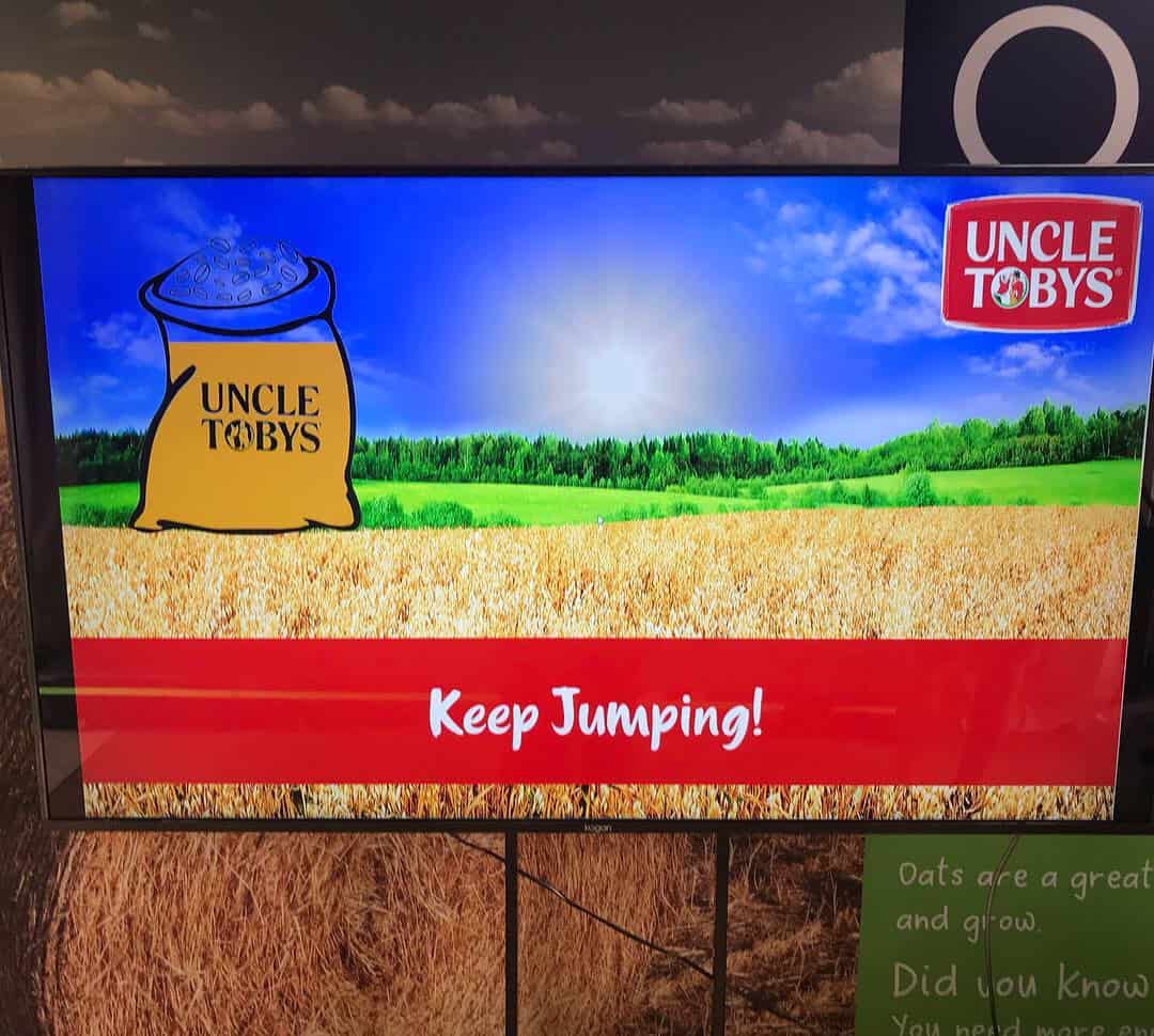 keep jumping