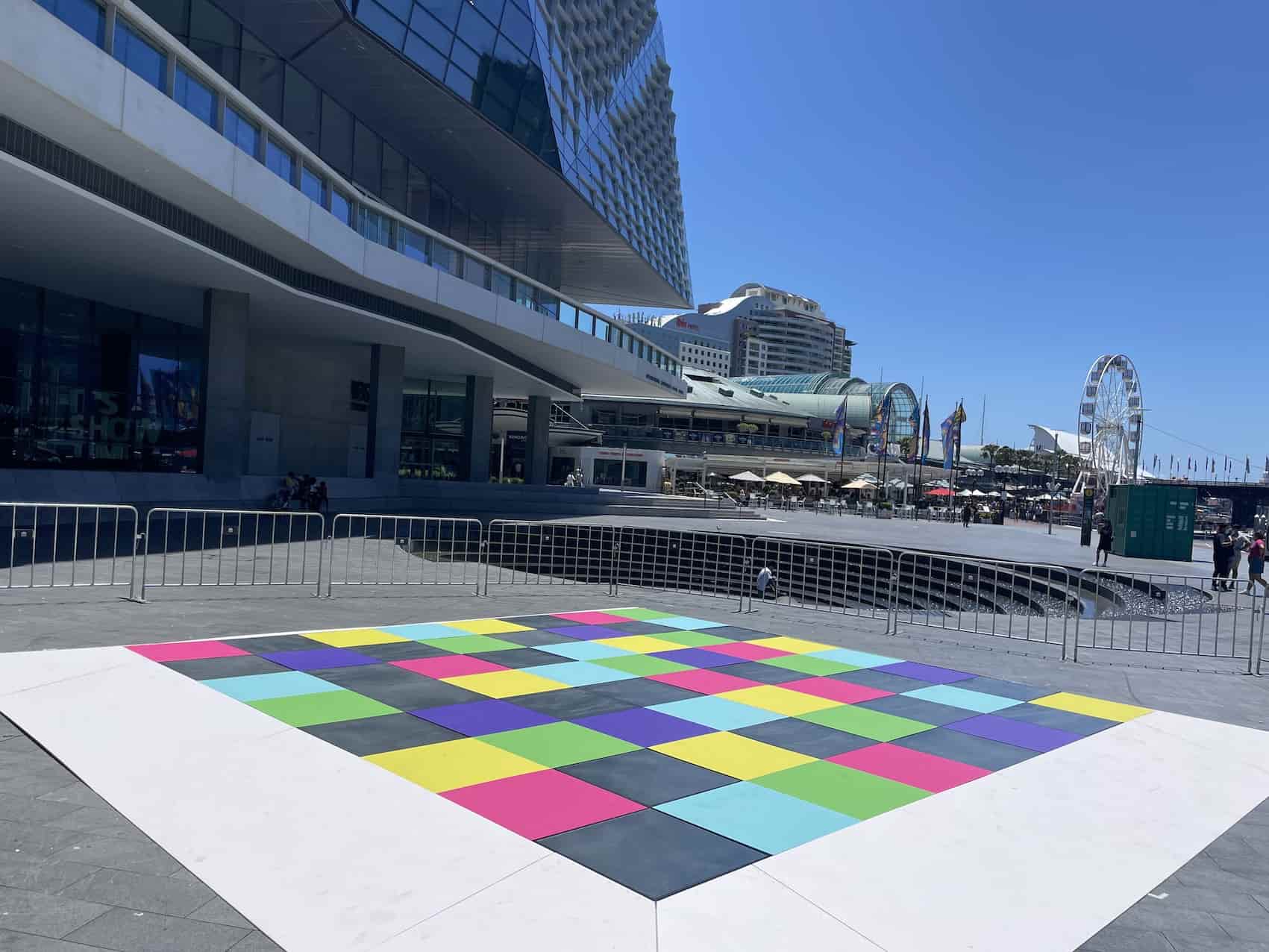 energy floor at darling harbour