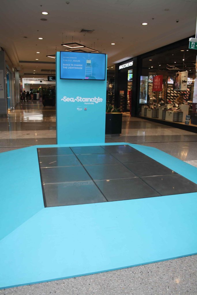 energy floor at westfield hurstville